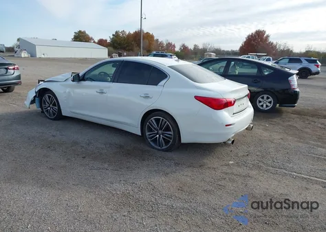 2015 Infiniti Q50 Sport из США, поврежденный, VIN JN1BV7AR5FM398262